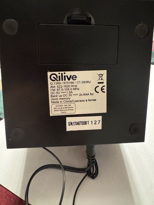 Ceas digital cu radio