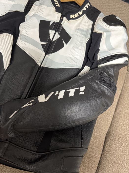 Geaca de piele REV'IT! Hyperspeed Air (marimea 50)