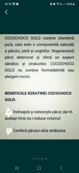 Keratina braziliana cocochoco original