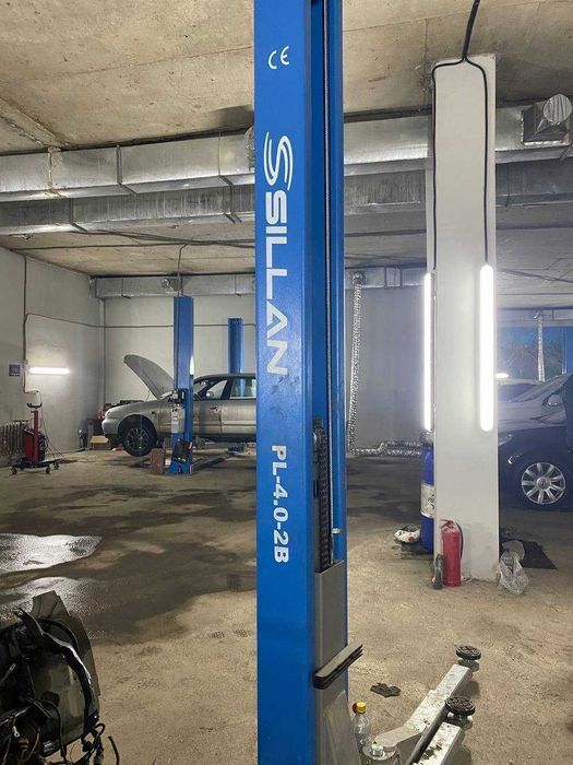 Авто-подъемник 4т. PL-4.0-2B (380V) с адаптерами УЦЕНКА Автоподъемник