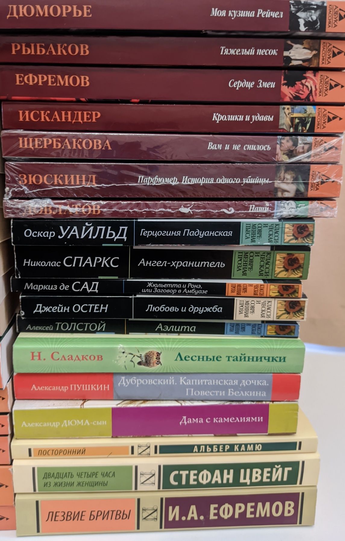 Книги классика. Брэдбери. Гюго. Уайльд. Камю. Остин. Довлатов. Ян. Кун