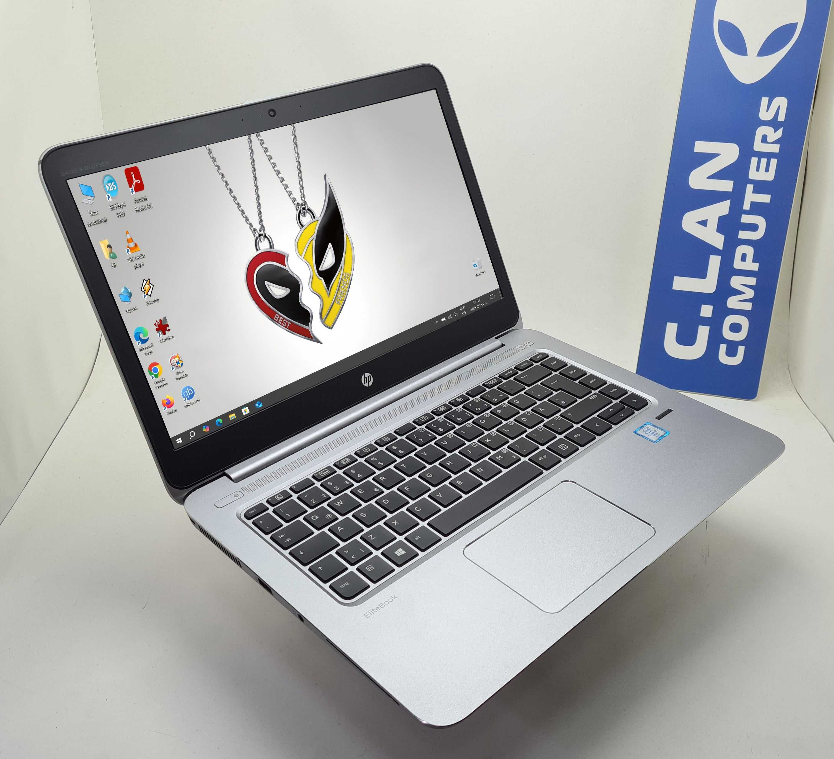 HP EliteBook Folio 1040 G3   i7-6600/8GB/256SSD/FHD/SIM/Подсветка