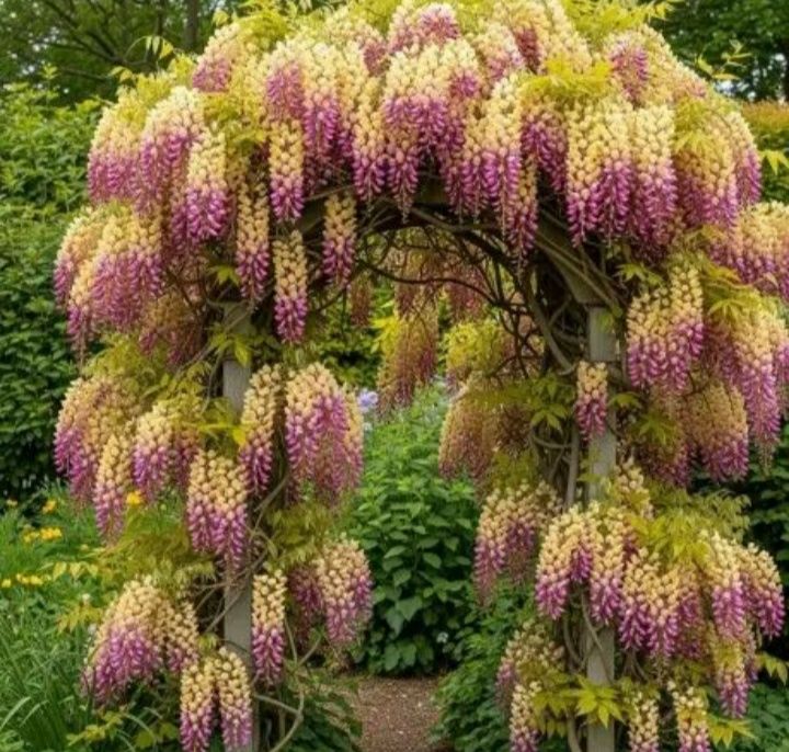 Wisteria (Glicina ) Bicolora
