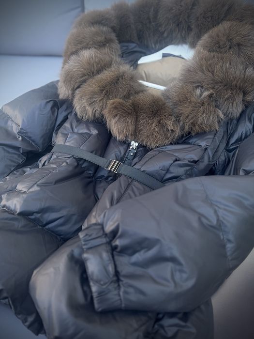 Geaca iarna blana naturala !