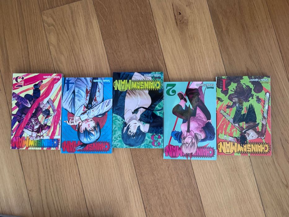 Запазена манга на Jujutsu Kaisen, Demon Slayer, Chainsawman и други