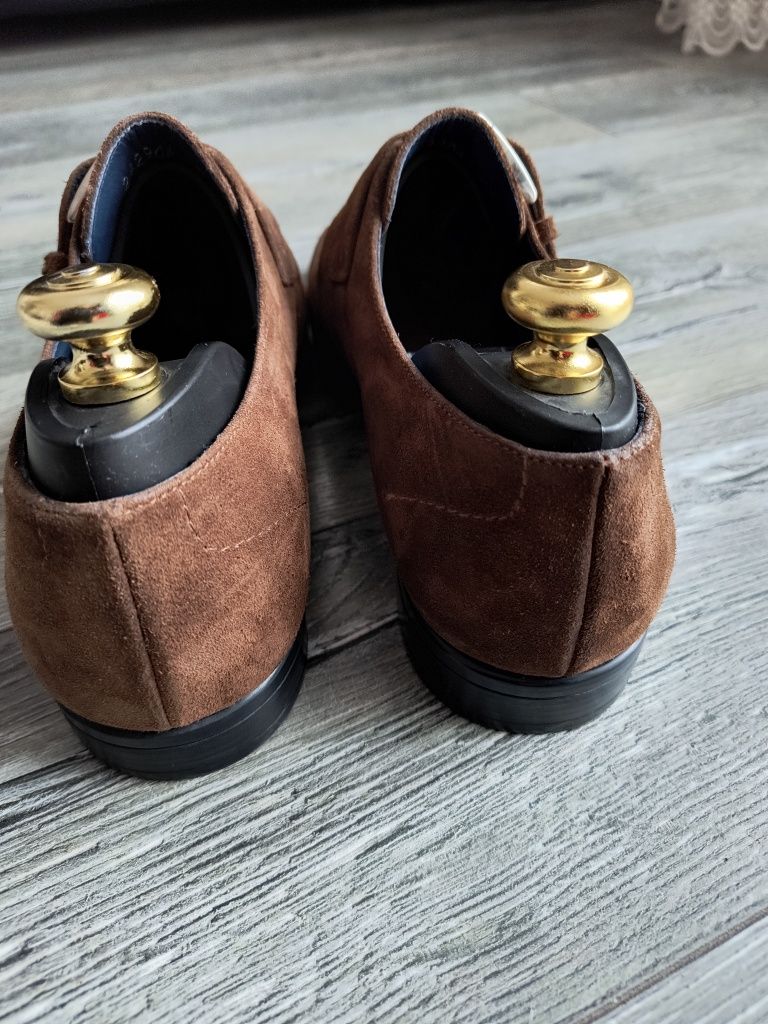 Pantofi de ocazie mare 42,5 culoare maro