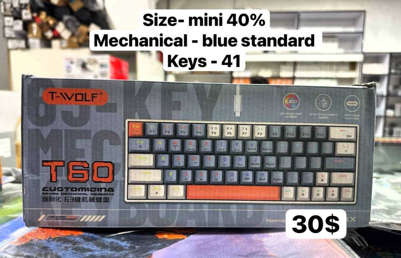 A28 electronics предлагает Механические проводные клавиатуры