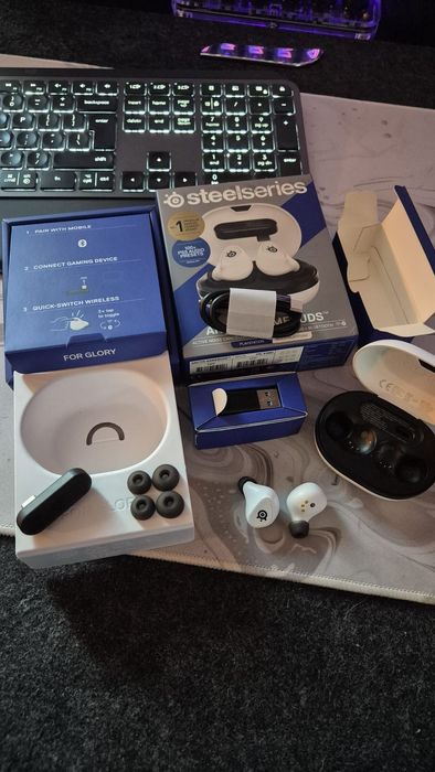 Casti gaming wireless in-ear SteelSeries Arctis GameBuds