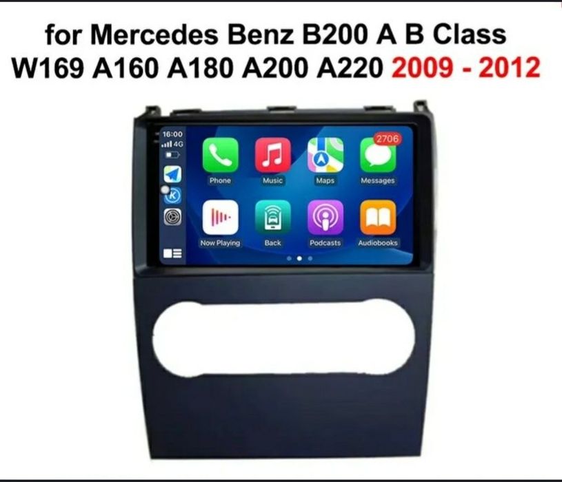Navigatie Android dedicata M-Benz A/B-Class W169 (2004-2012)