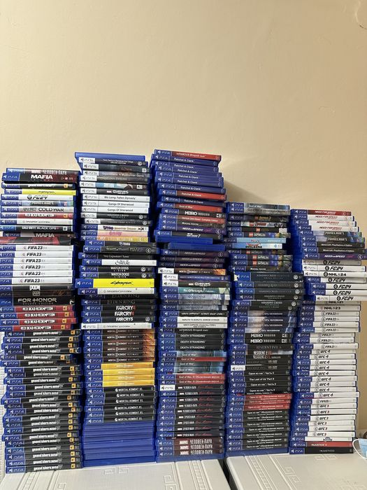 Sony playstation gta 5 mafia god of  ufc nhl mk11 minecraft fifa rdr 2