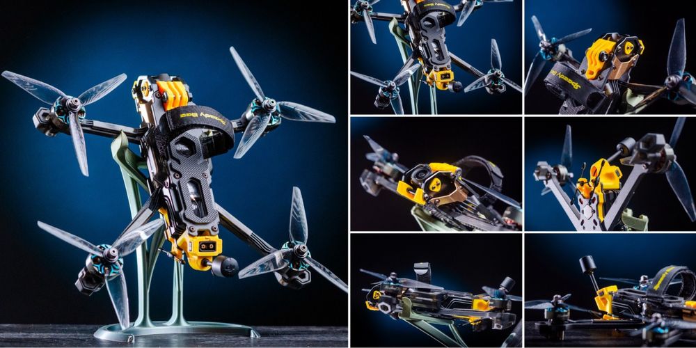 Drona fpv dji o4 custom