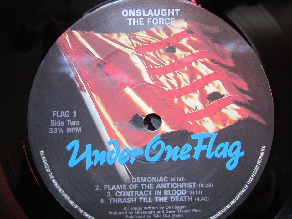 cadou Onslaught Search Of Sanity&Force&Let There BeRock made UK