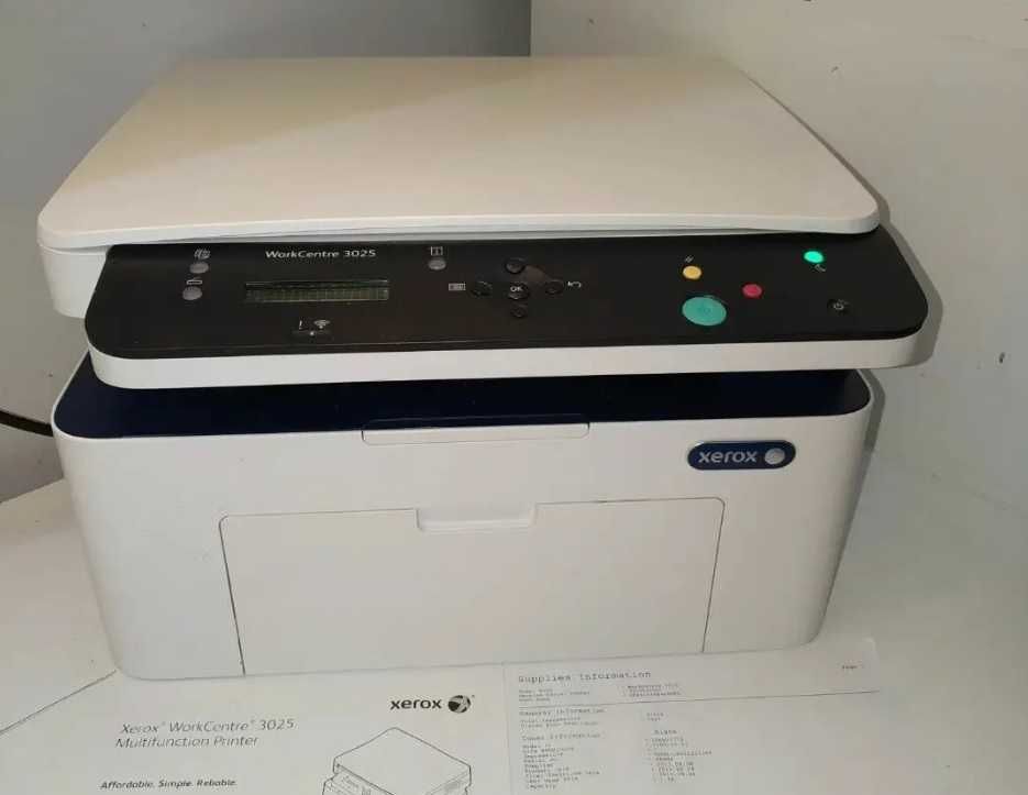 Лазерный МФУ принтер Xerox 3025 есть wi-fi