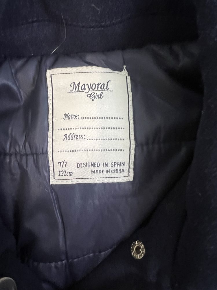Детско палто Mayoral