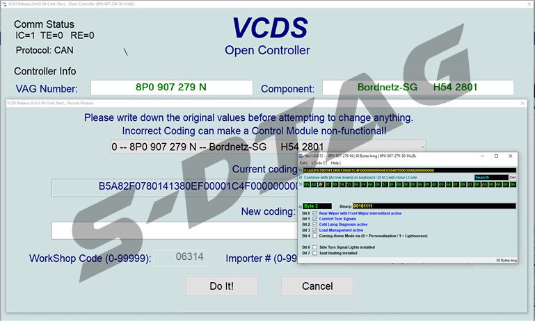 VAG COM VCDS VAGCOM 21.3! Диагностичен интерфейс комплект за VW AUDI