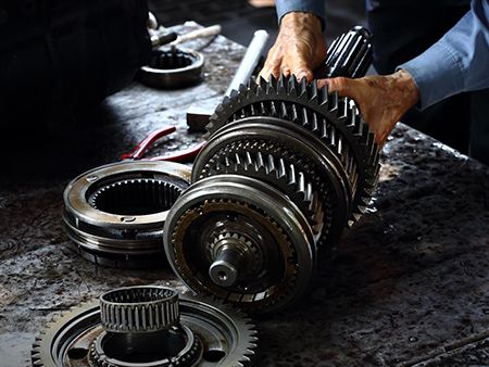Капитальный ремонт АКПП. МКПП вилочного погрузчика