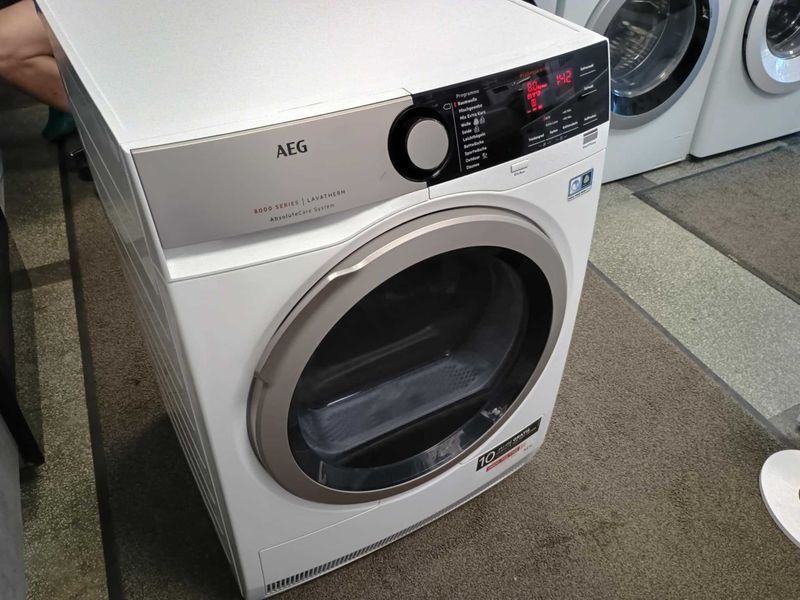 А+++ Сушилня с термопомпа AEG-АЕГ 8 кг 8000 Series AbsoluteCare®