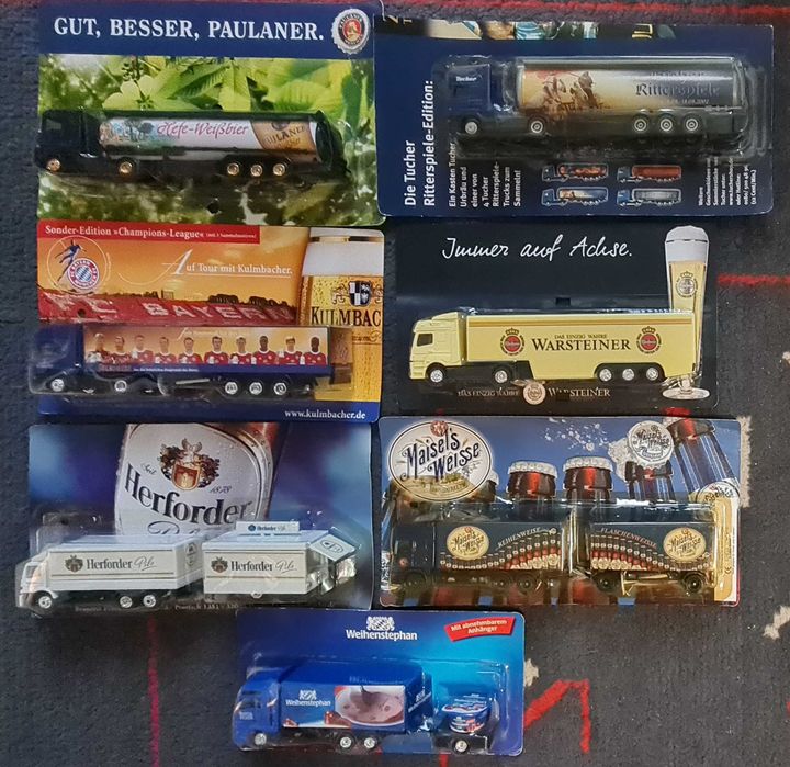 модели на рекламни бирени камиони нови