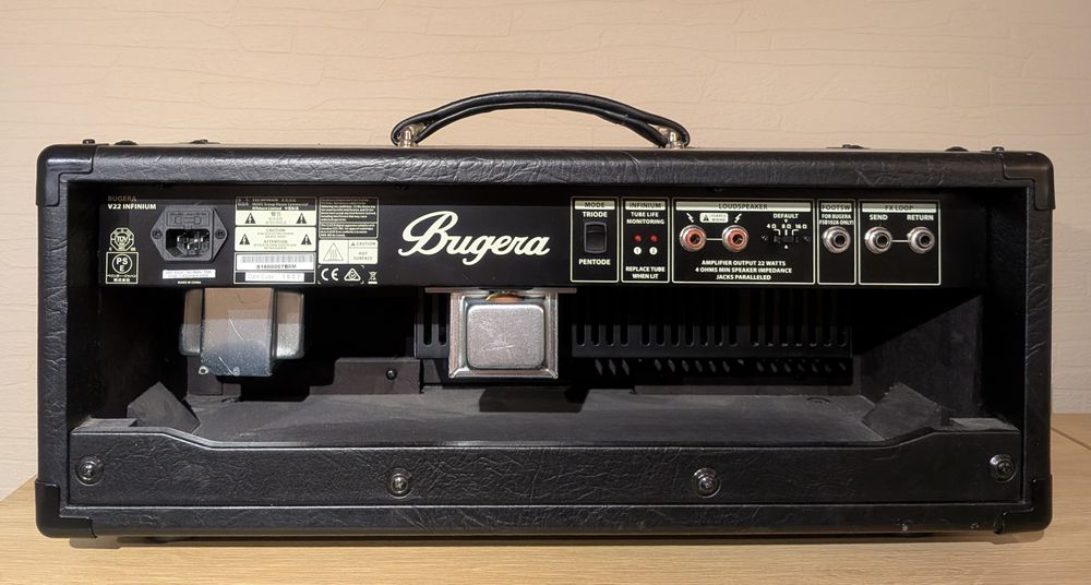 Bugera V22HD Infinium – full lampă, ton pe lămpi la preț decent