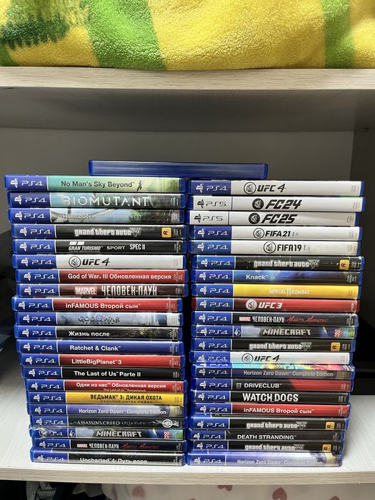 Диски, игры пс 4 , пс 5