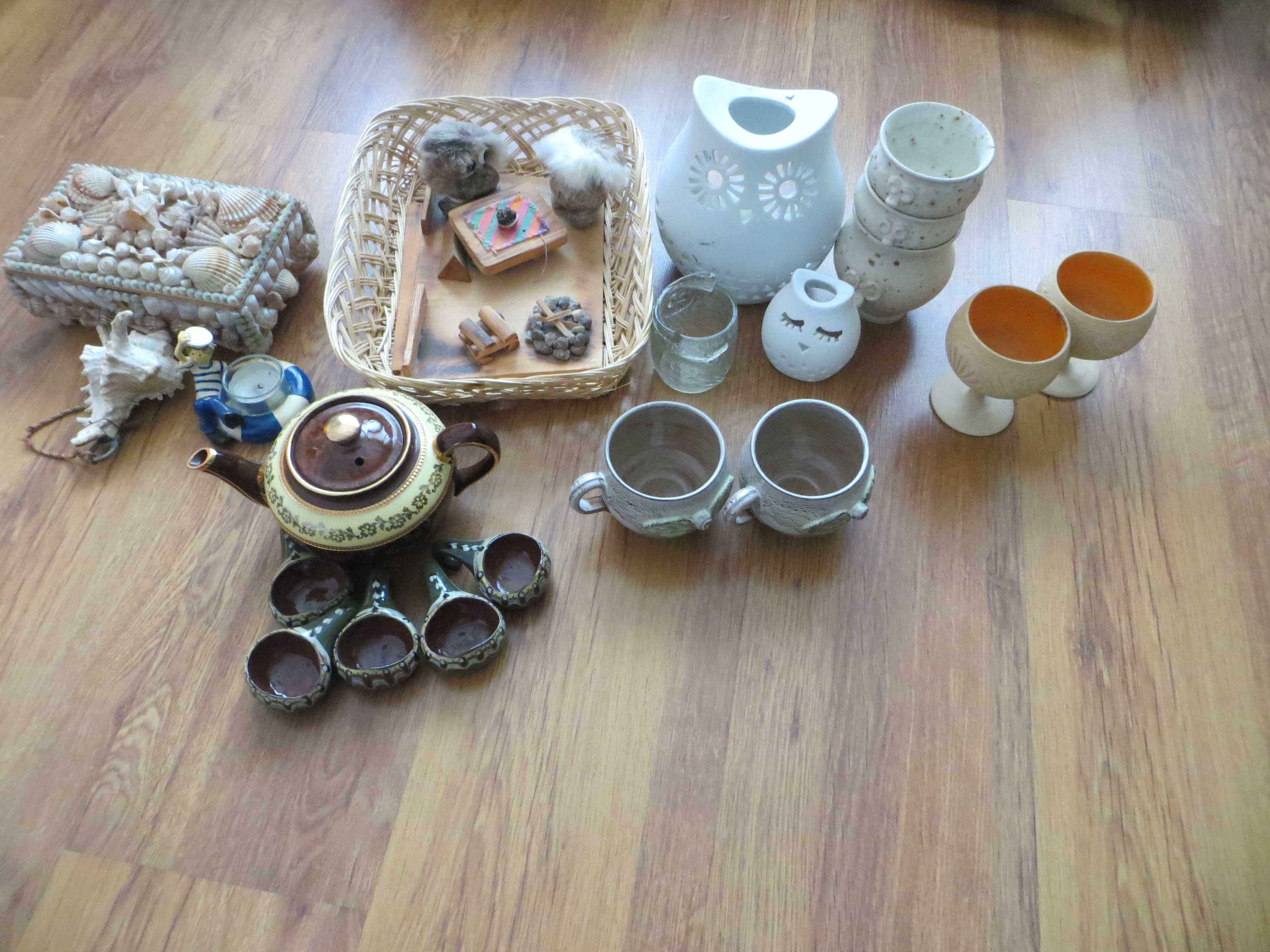 Колекционерски чашки, свещници, предмети  за декорация