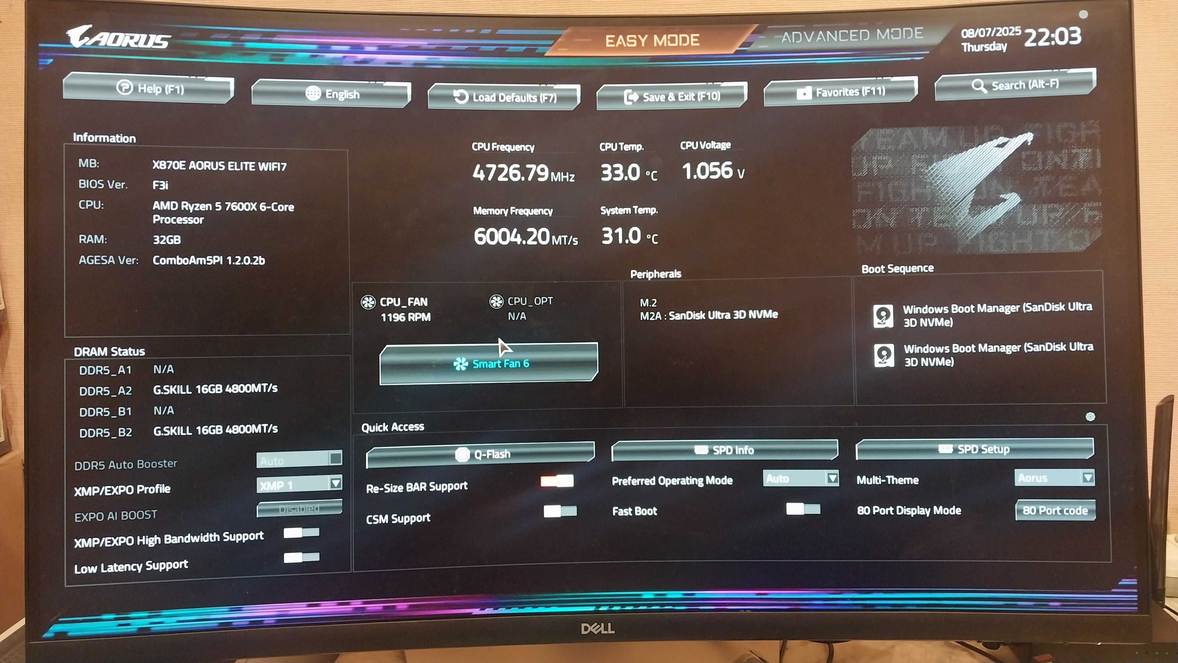 Процессор AMD RYZEN 5 7600X. Сокет LGA AM5. Из США. 6 ядер, 12 потоков