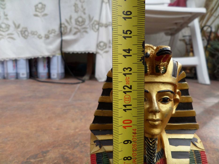 Arta egipteana Tutankhamon statueta Tutankamon masca