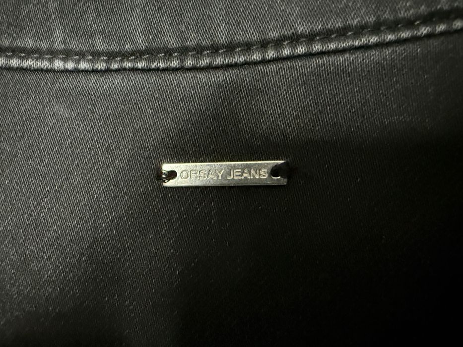 Черно дънково яке Orsay Jeans