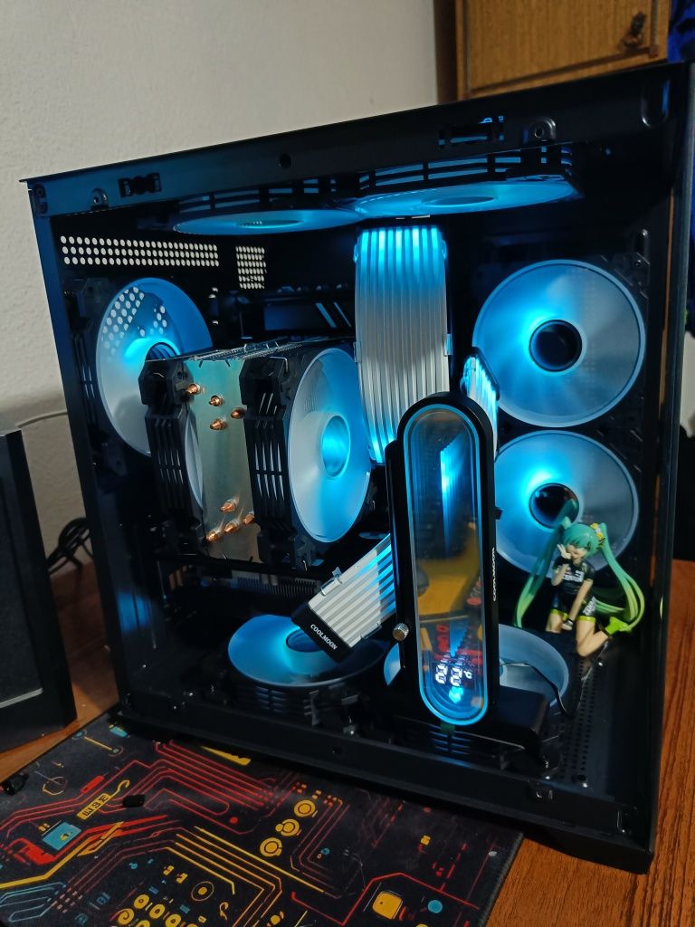 Overdose of ARGB. 2666v3+Rx 6600m 8g.