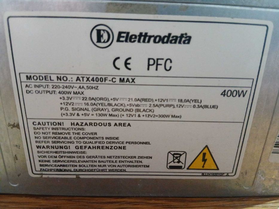 Sursa Elettrodata ATX400F-C 400W
