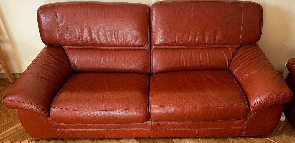 Кожени дивани 2ка и 3ка от биволска ест.кожа