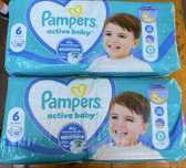 Pampers active baby 2x 52 bucăti