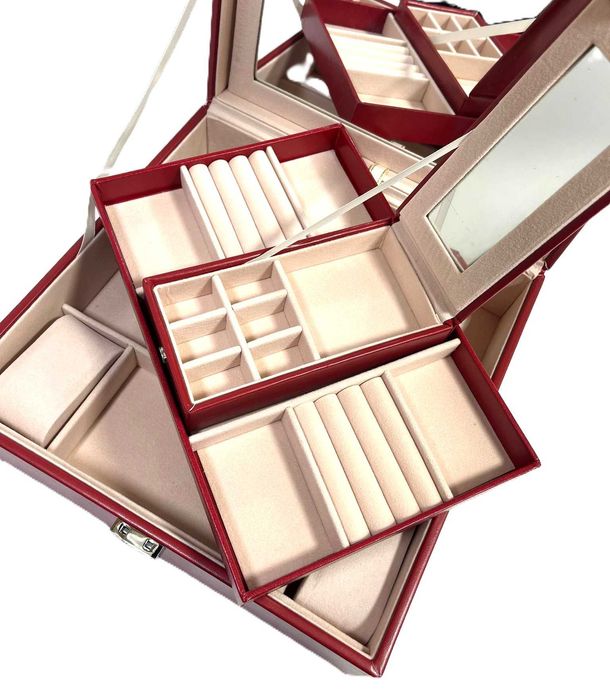 Cutie Bijuterii Premium Organizare Lux și Versatilitate