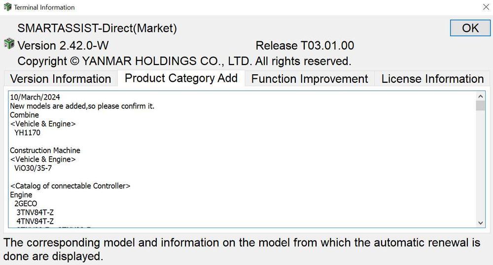 Tester/Diagnoza Dedicata YANMAR excavatoare, tractoare, barci, agricol