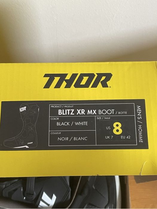 Cizme Moto Thor Blitz XRMX masura 42 ( US 8 )