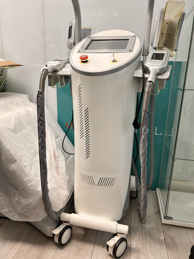 Epilare definitiva diode laser , aparat criolipoliza cu 5 capete