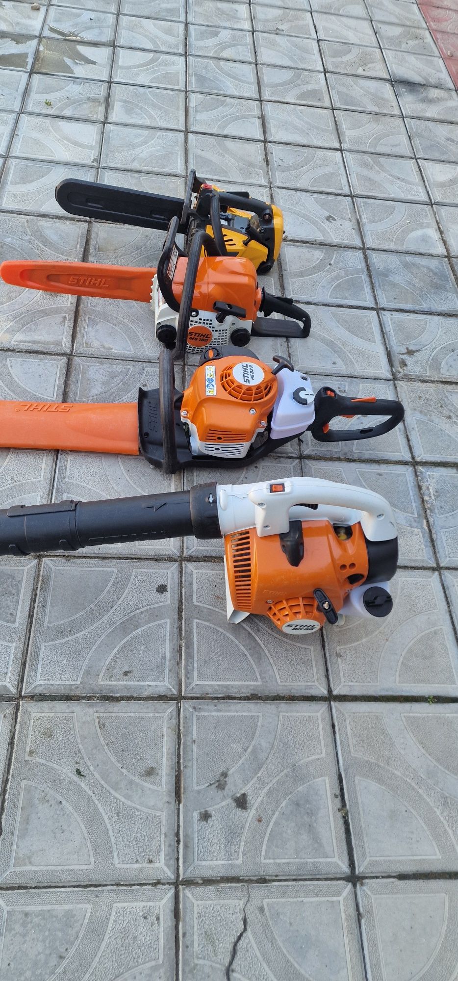 STIHL  STIGA  HS 82R   MS180C 2-MIX   BG56