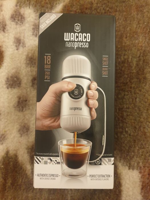 Ръчна машина за еспресо Wacaco nanopresso