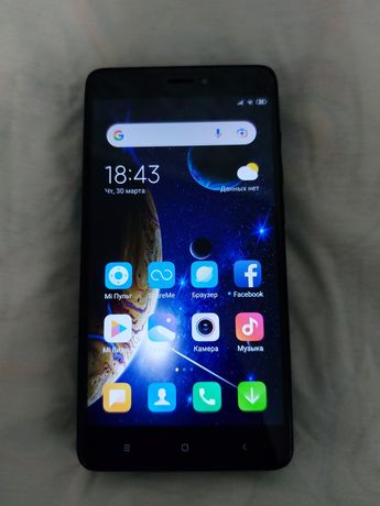 Redmi Note 4. Black 4G lte 32Gb