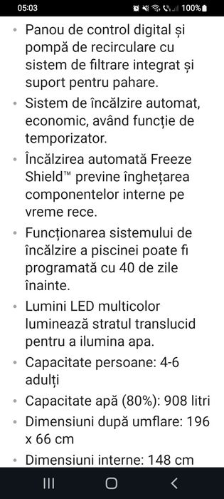 Echipamente profesionale Încălzitor Hydro Jet Spa de la Lay–Z–Spa