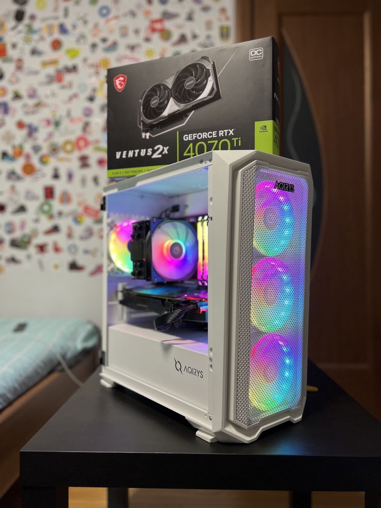 PC Gaming RGB RTX 4070ti Ryzen 7 5700x3d 32gb