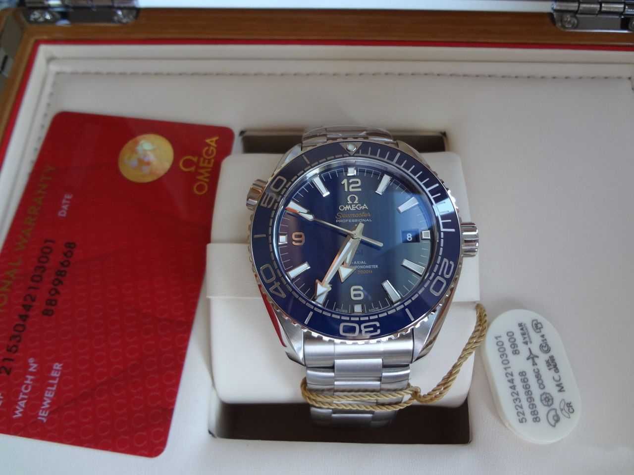 Omega Seamaster Planet Ocean 600m Blue Dial