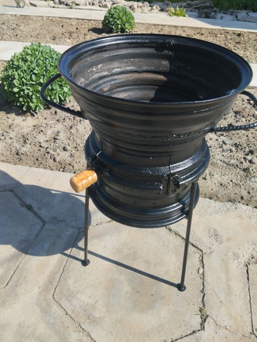 Продам в Таразе  очаг под казан удобный лёгкий