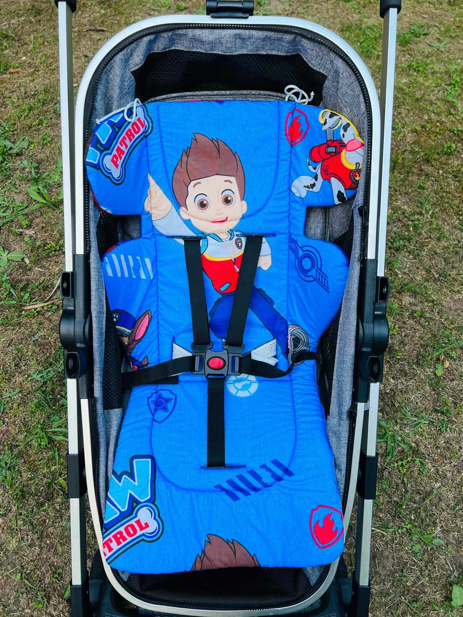 УНИВЕРСАЛНИ памучни подложки за детска количка/столче за кола от 15 лв