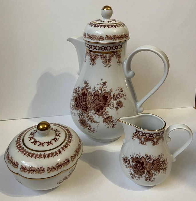 Винтажный кофейный сервиз Kahla