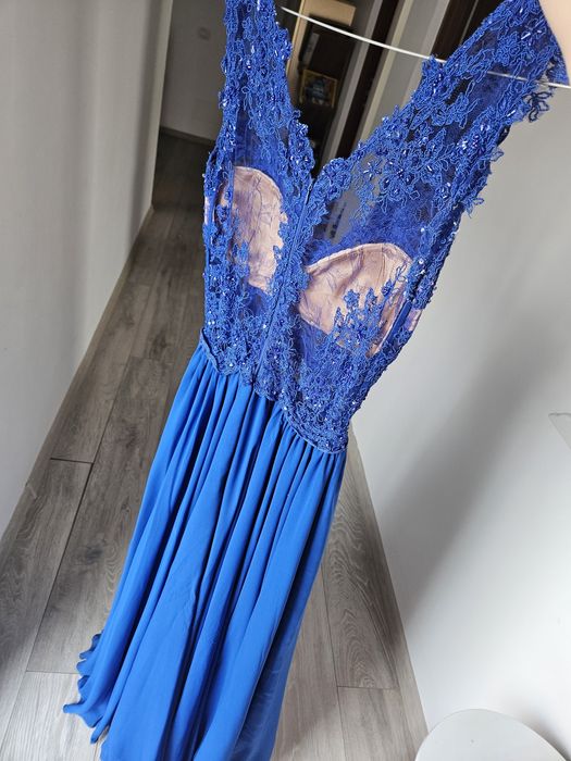 Rochie ocazie cu bust de dantela