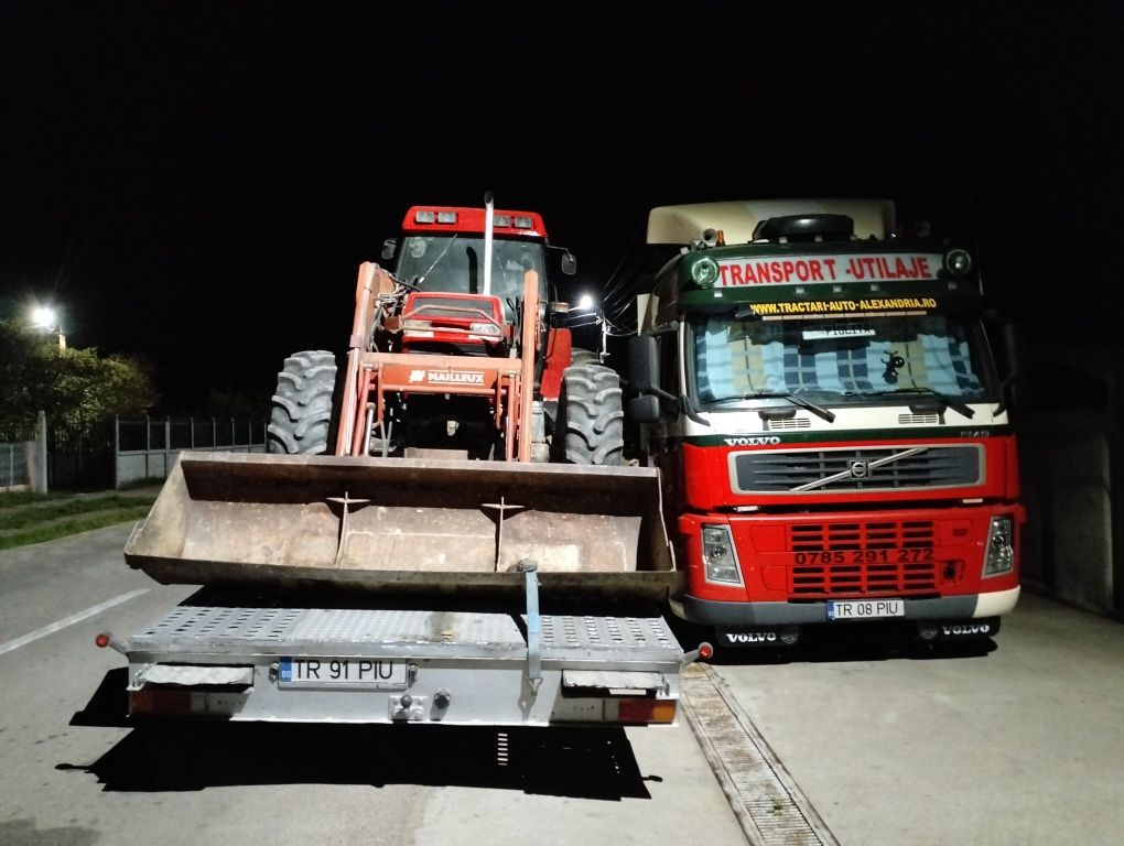 Tractari Auto ALEXANDRIA Transport tractor ifron buldo remorca trailer