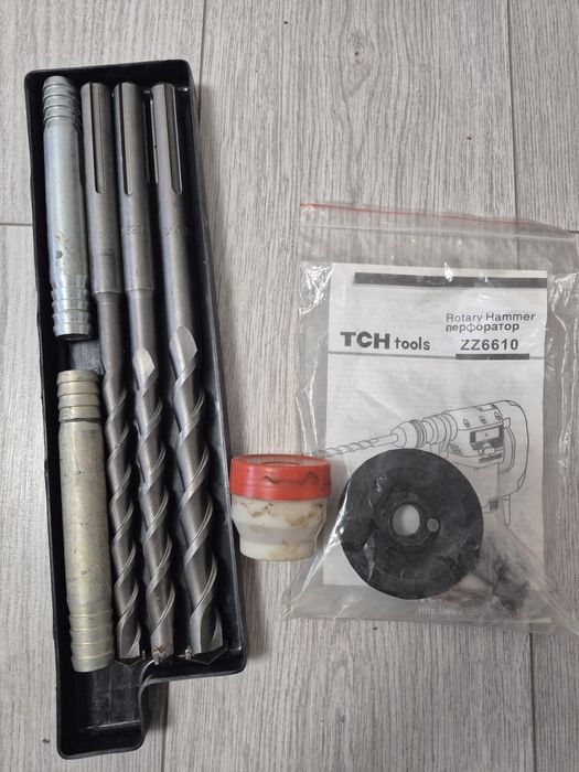 Продаётся комплект свёрел для перфоратора Rotary Hammer zz6610