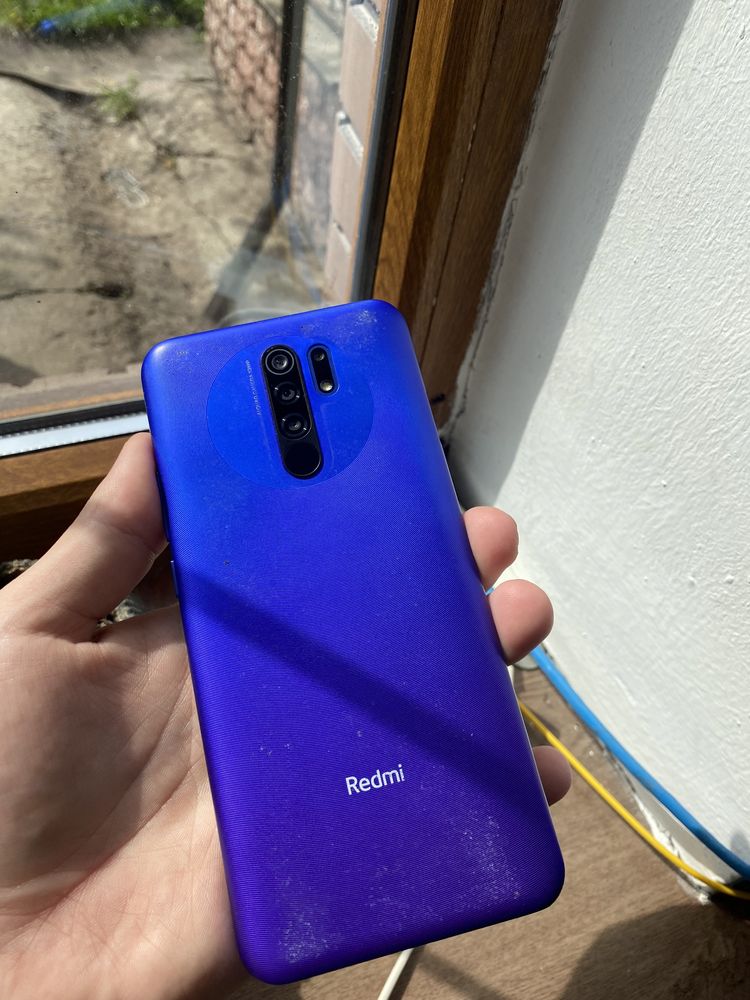 Redmi 9 синий в идеале! 64 gb