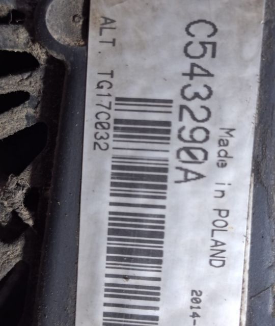 Alternator 3.0 d om642 c543290a Mercedes-Benz ML W164 seria